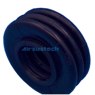 Soffietti di gomma dello PS 258 industriali tripli di DUNLOP del Firestone W01-R58-4047 delle molle pneumatiche degli avvolgimenti 10×3